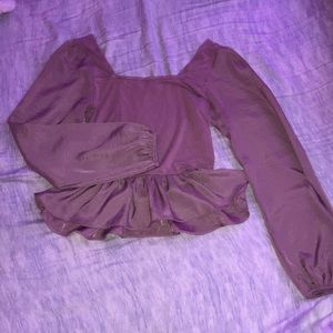 Pink Ritual Peplum Top